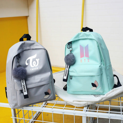 BTS TWICE EXO GOT7 BLACKPINK K-POP BACKPACKS