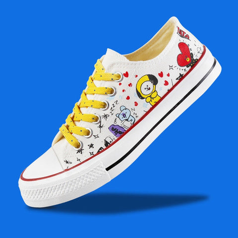 KPOP BTS Bangtan Boys BT21 Shoes