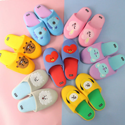 BTS BT21 Home Slippers