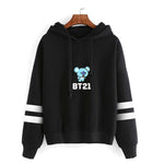 BTS BT21 Q Style Hoodie