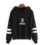 BTS BT21 Q Style Hoodie