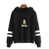 BTS BT21 Q Style Hoodie