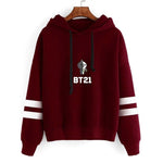 BTS BT21 Q Style Hoodie