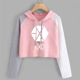KPOP HOODIES BTS EXO BLACK PINK TWICE GOT7 MONSTA X WANNA ONE IDOL