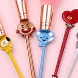 BTS BT21 Makeup Brush Set